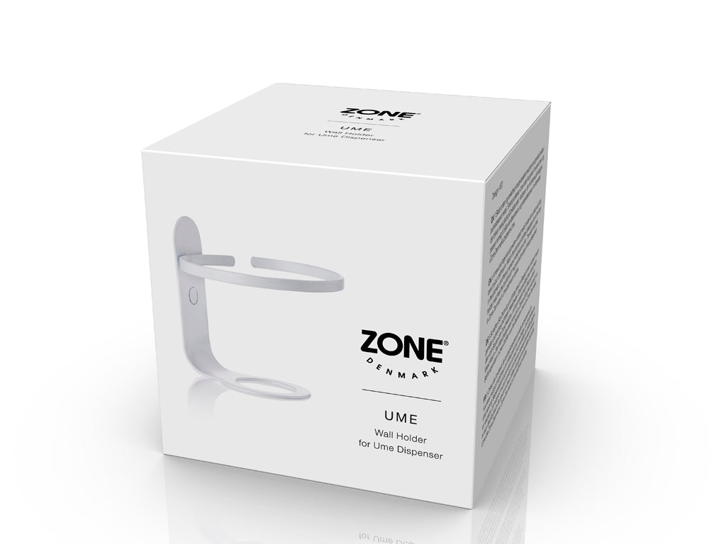 Zone Denmark Ume Halterung für Ume Seifenspender und Zahnputzbecher, weiß