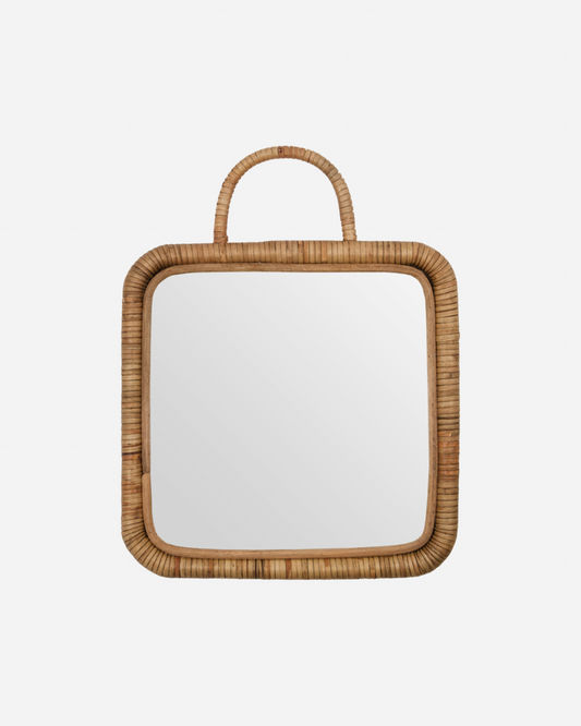 Spiegel mit Rahmen, Natur