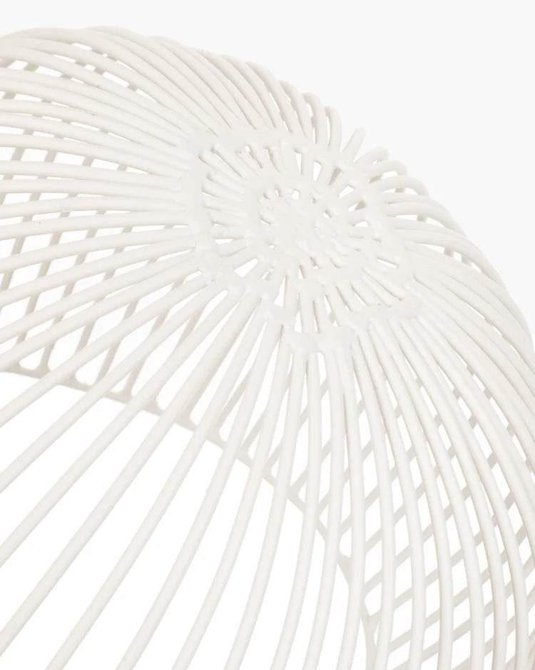 Metallkorb weiß, klein