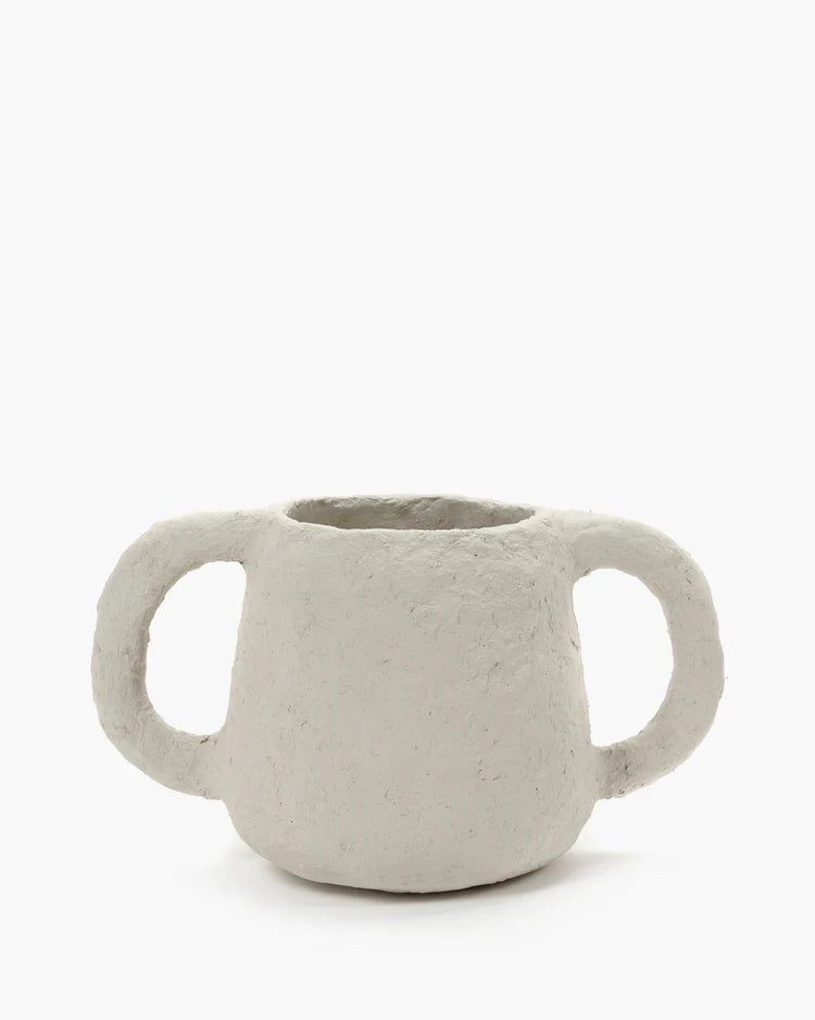 Topf klein aus Pappmache