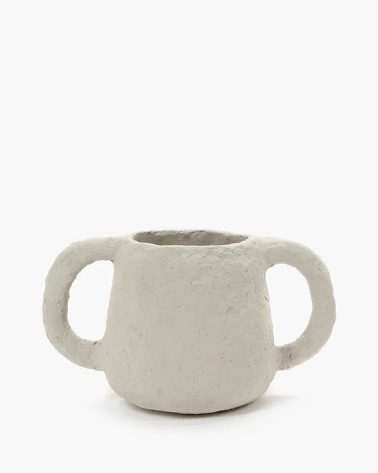 Topf klein aus Pappmache