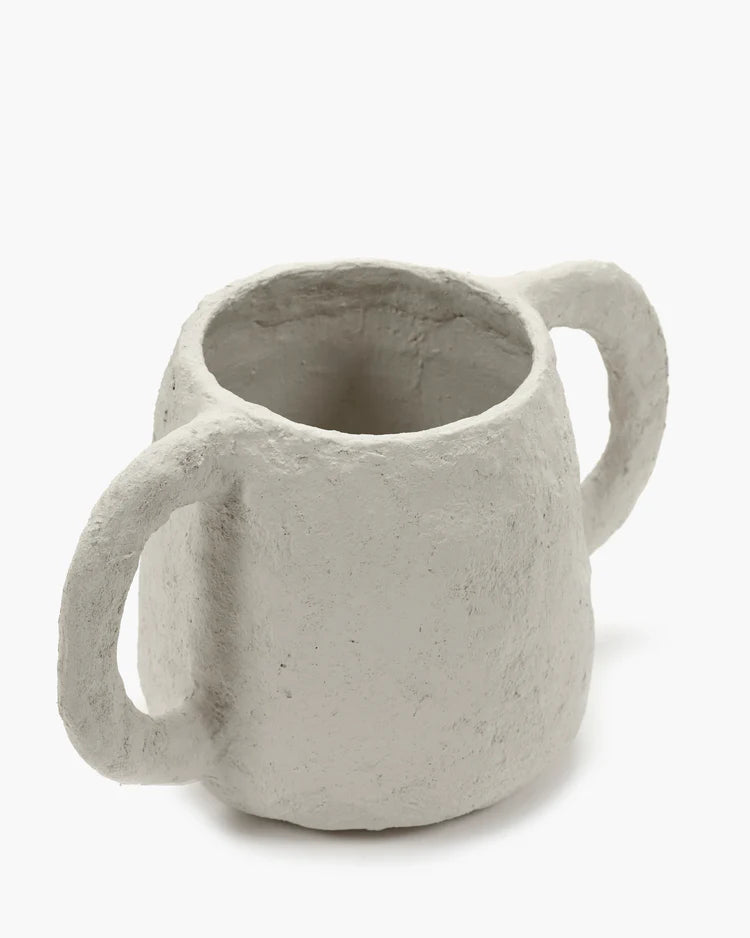 Topf klein aus Pappmache