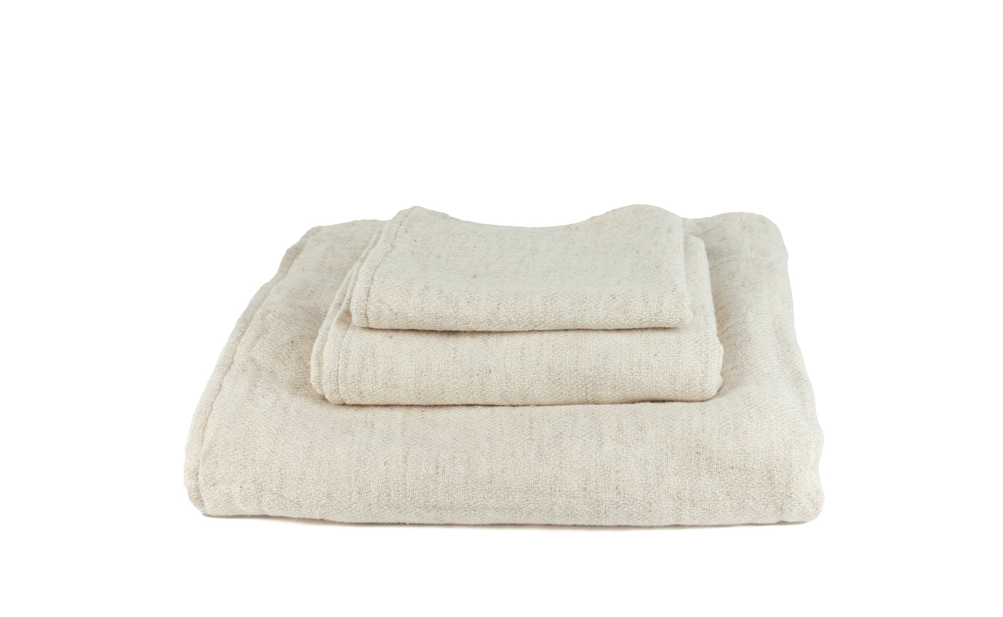 Handtuch aus Bio Baumwollfrottee „Claire“ almond